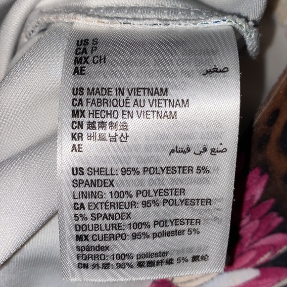 Thalia Sodi Brown Leopard Floral Print Scuba Midi Sheath Dress - Picture 13 of 14